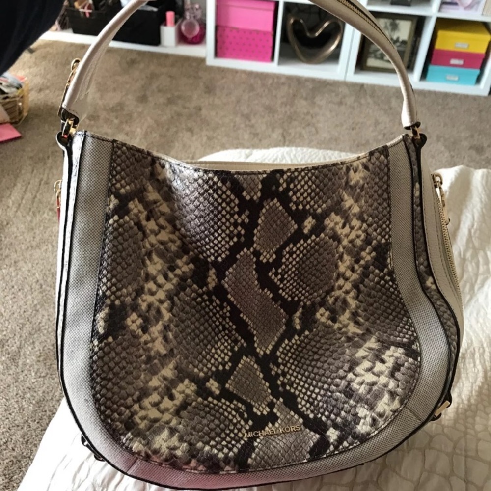Michael Kors Snakeskin Purse